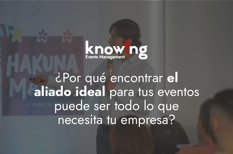 Equipo corporativo planificando evento estratégico con aliado profesional