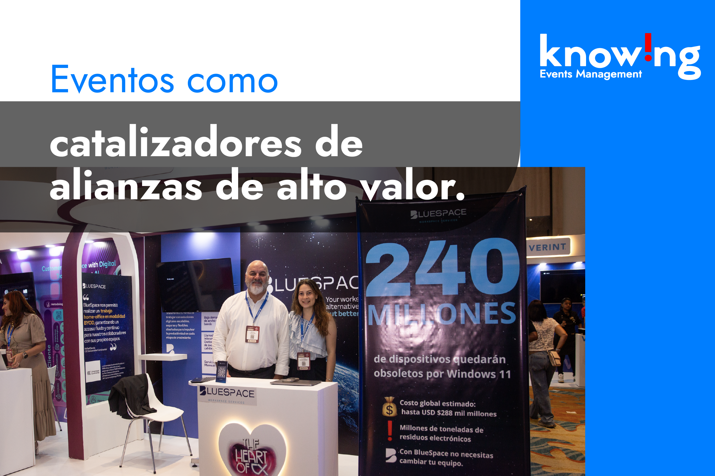 Relaciones estratégicas: eventos como catalizadores de alianzas de alto valor.